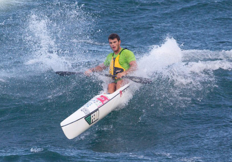 America's Austin Kieffer will have to adapt from his more familiar surfski and slalom boat to a canoe as quickly as possible when he tackles this year's Hansa Fish River Canoe Marathon.